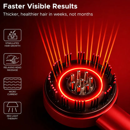 3-1 Red Light Therapy Scalp Massager | 6 Months Warranty | Upgraded ( Buy 1 Get 1 Free Limited Time Offer )